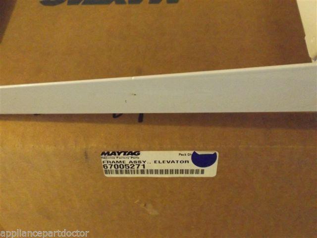 MAYTAG REFRIGERATOR 67005271 Frame Assy., Elevator Shelf NEW IN BOX MAYTAG REFRIGERATOR 67005271 Frame Assy., Elevator Shelf NEW IN BOX